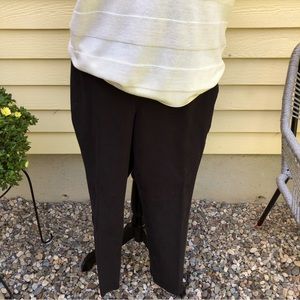 Talbots Black Chatham Ankle Pants Size 12p